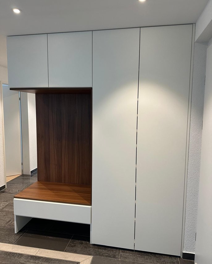 Hochwertige Inneneinrichtung nach der Montage